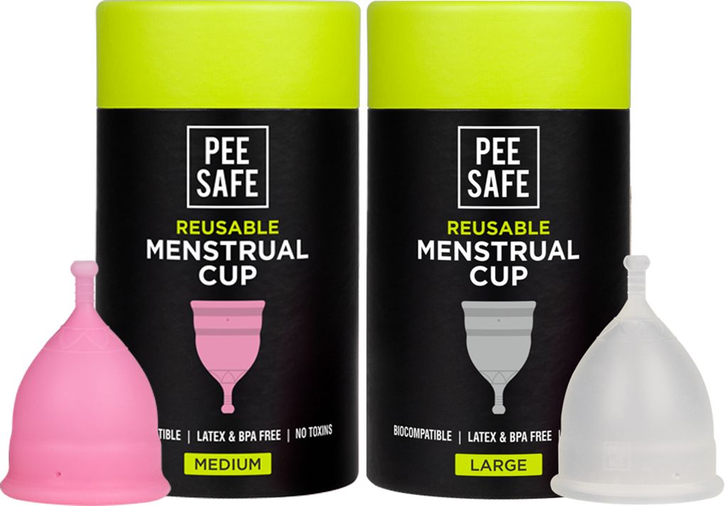 pee safe Medium Reusable Menstrual Cup & Large Reusable Menstrual Cup FDA Appoved-picture-11