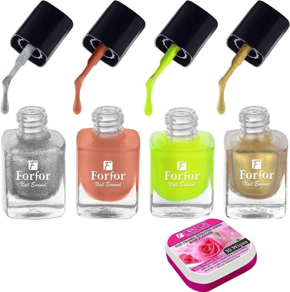 for for Perfect Stay Trendy Safe & Fast Dry ,Nail Art ,Glossy Finish Nail Polish Combo-picture-34