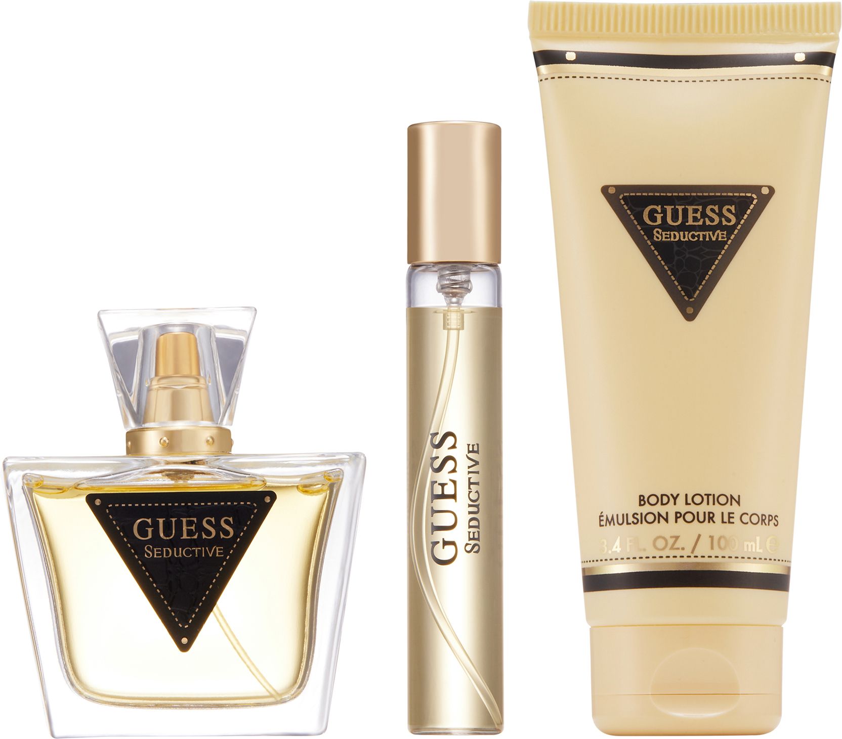 Seductive Gift Set (Eau de Toilette 75ml + Travel Spray 15ml + Body Lotion 100ml + Pouch)-image-5