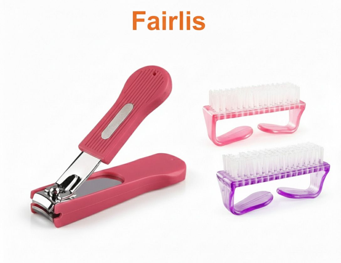 fairlis Nail Cutter and Nail Brush Combo Pack for Daily Nail Cleaning-picture-38