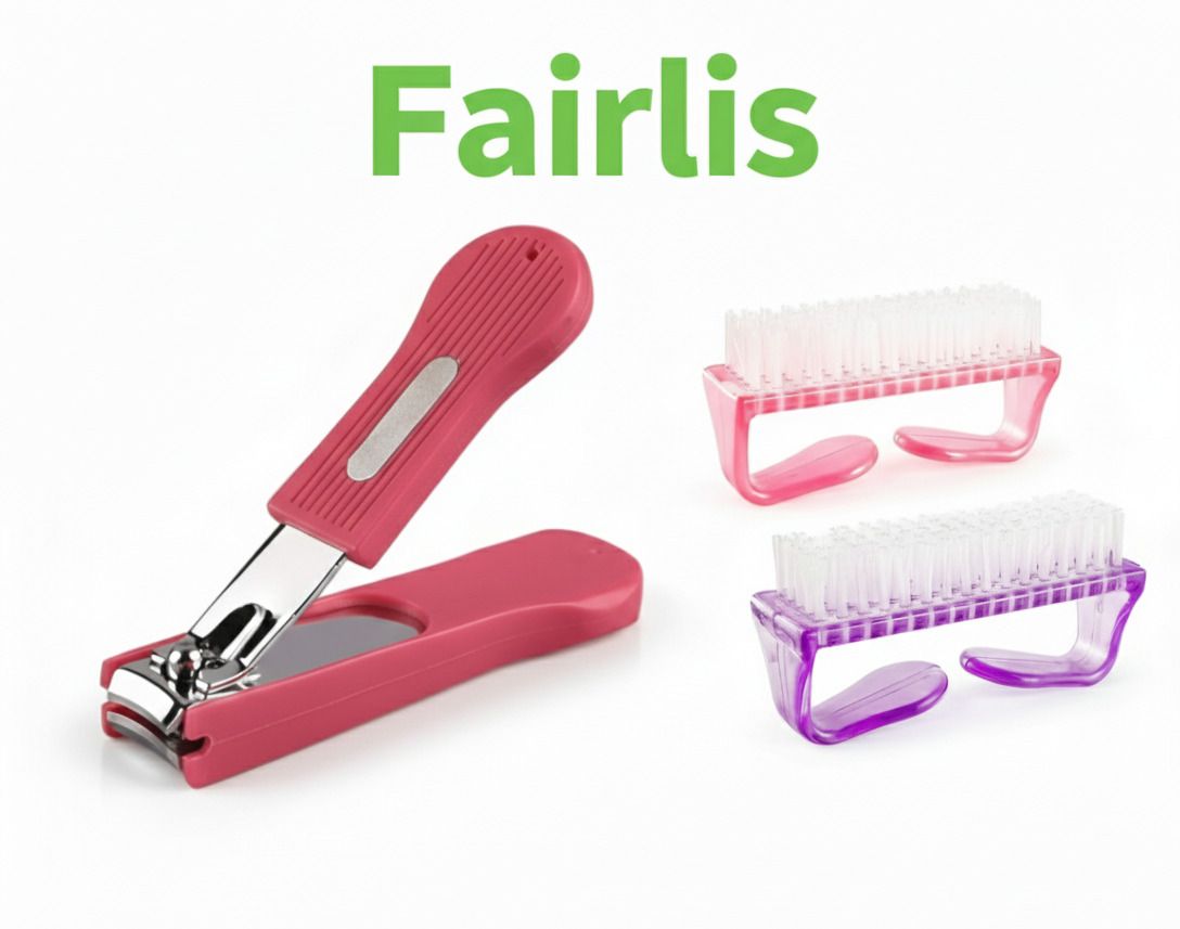 fairlis Nail Care Kit – Nail Cutter with Dual Color Nail Brush Combo-picture-32