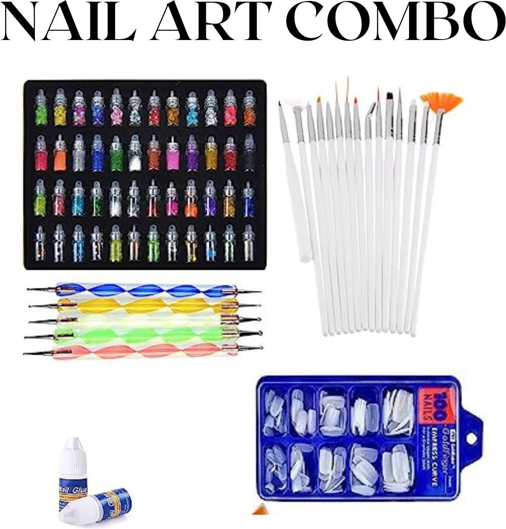 NEW FULL PROFESSIONAL NAIL ART KIT FOR BEAUTIFUL NAIL WORK