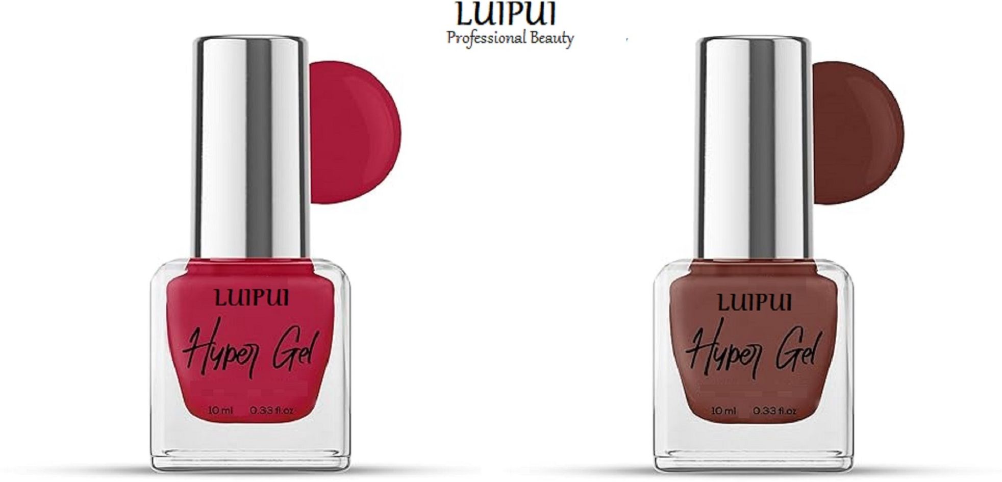luipui Red Nail Polish, Brown Nail Polish / Quick Drying, Glossy Finish, Long Lasting-picture-16