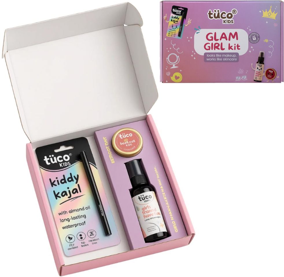 Kids Organic Glam Girl Kit for Girls | Birthday Gift | Non Toxic | Safe for Kids-image-5