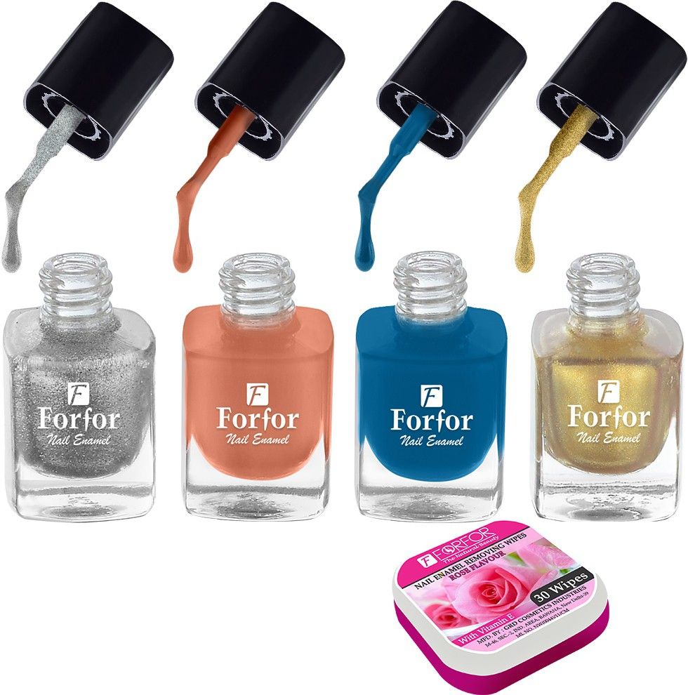 for for Perfect Stay Trendy Safe & Fast Dry ,Nail Art ,Glossy Finish Nail Polish Combo-picture-26