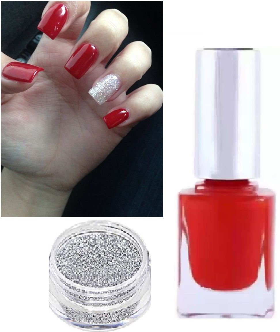 Nail Polish red Long Lasting Smooth Matte Finish& glitter-image-19