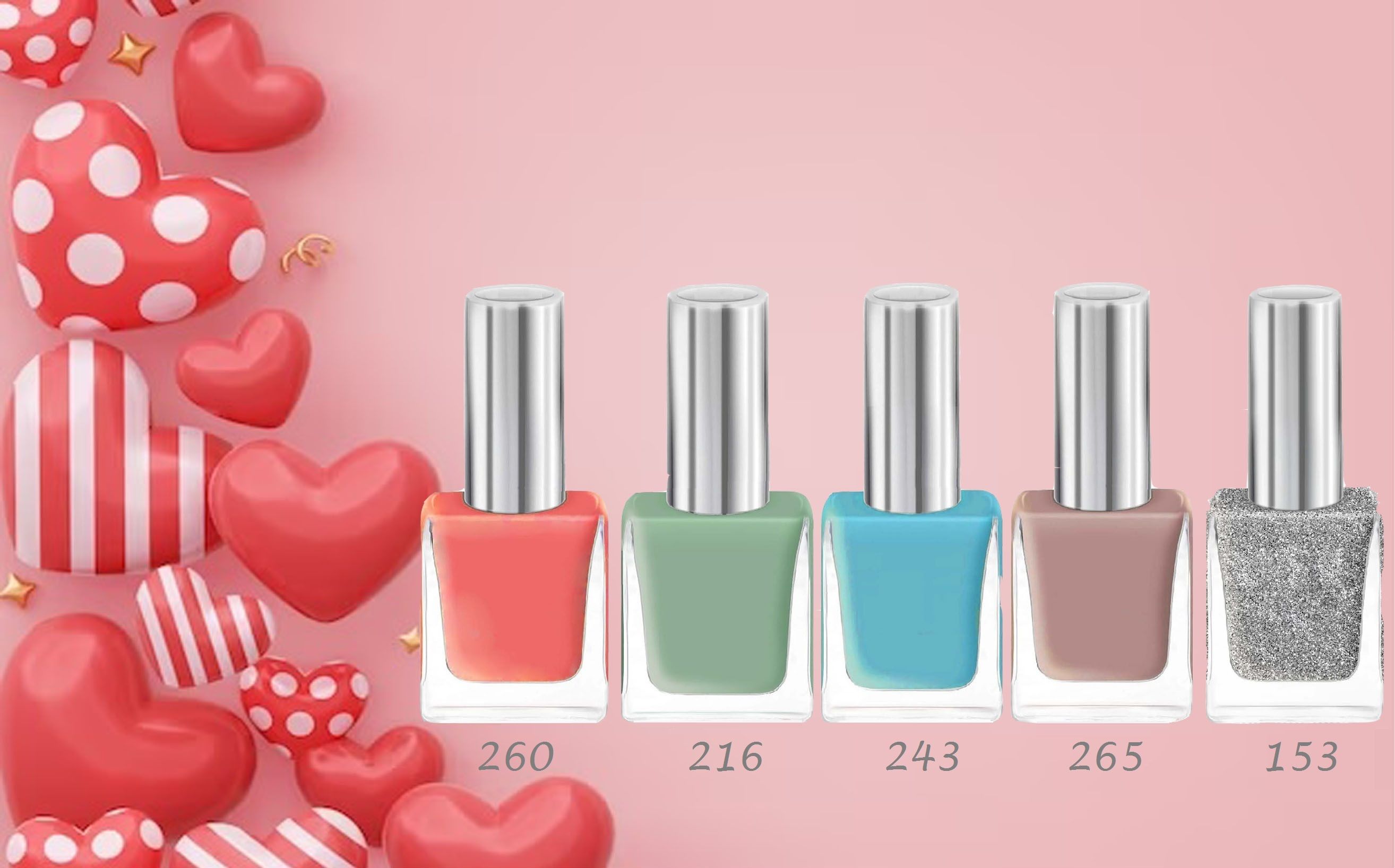 Tranding nude nail paints combo-image-28