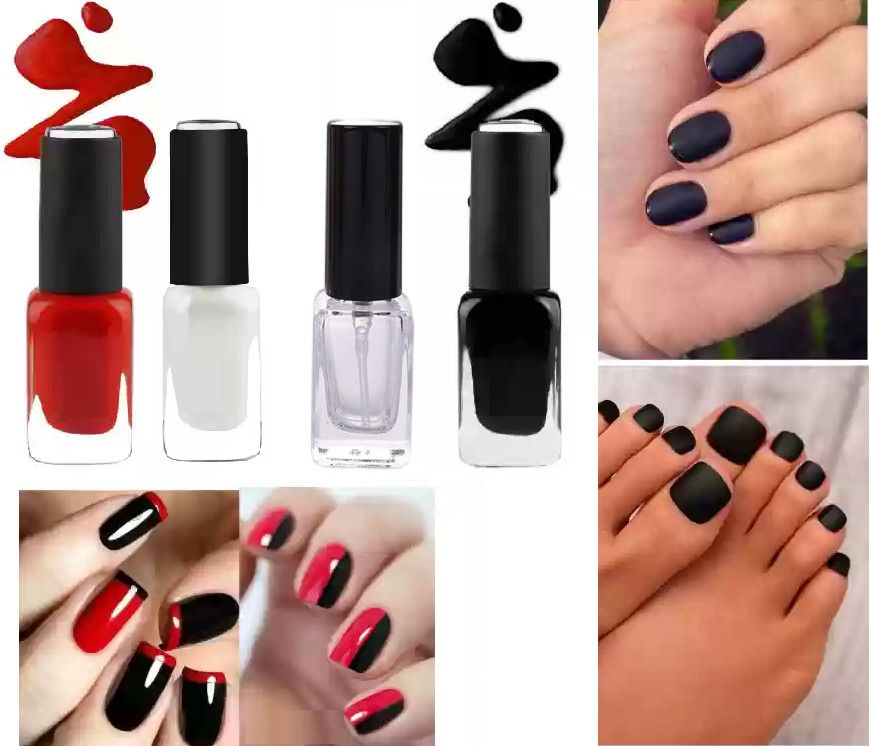 NAIL POLISH 4 COLOUR FOR BEAUTY NAILS-image-41