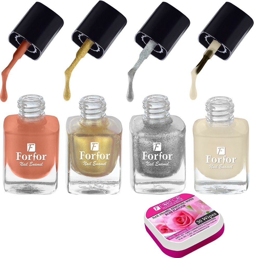 for for Perfect Stay Trendy Safe & Fast Dry ,Nail Art ,Glossy Finish Nail Polish Combo-picture-32
