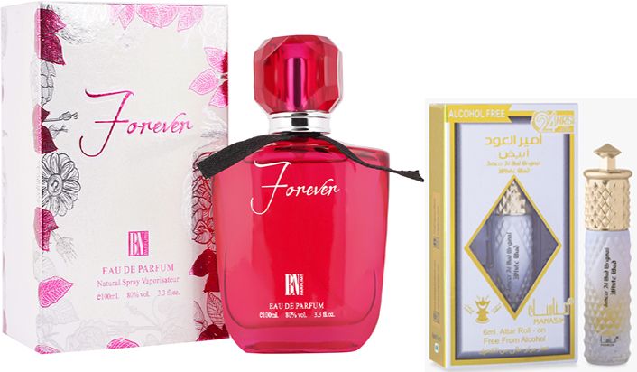 bn parfums Forever Perfumes 100ml & White Oud Attar 6ml-picture-28