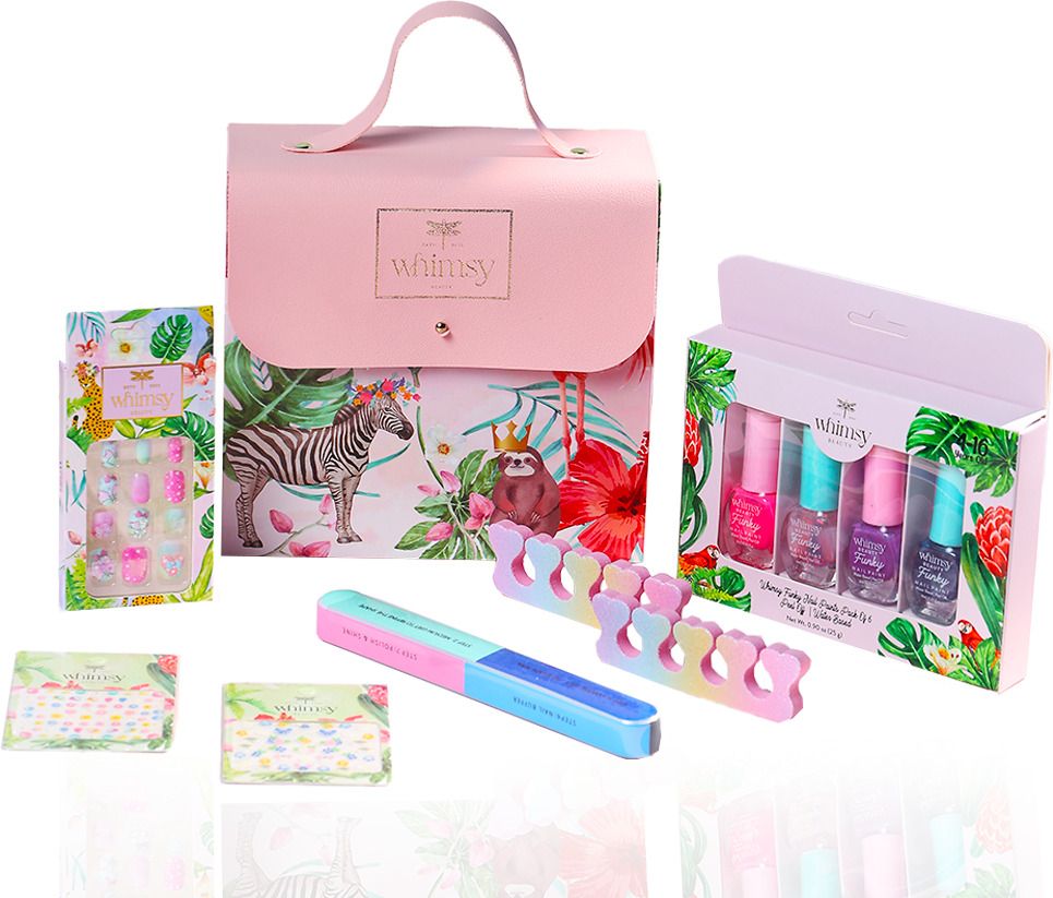 Sweet Shine Nail Kit for Kids & Pre-Teens | Kids Nail Colours with Nourishing Oils-image-27