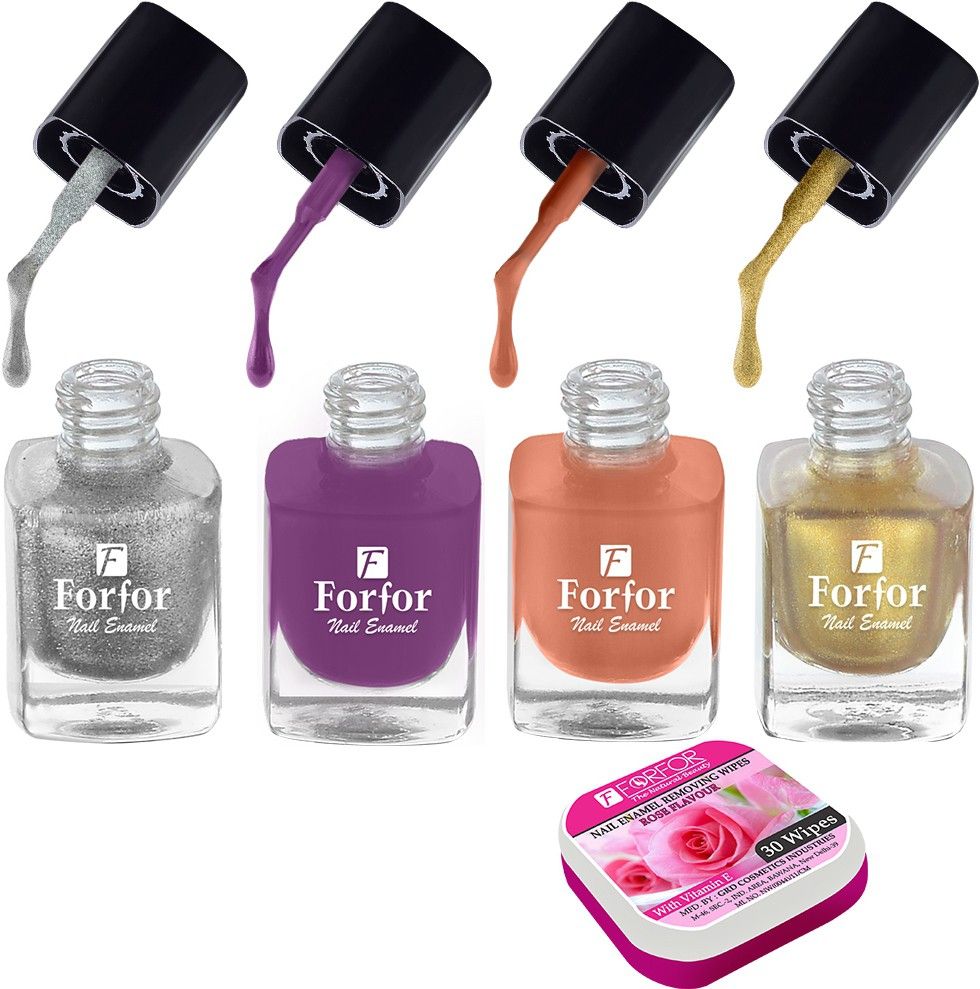 for for Perfect Stay Trendy Safe & Fast Dry ,Nail Art ,Glossy Finish Nail Polish Combo-picture-27