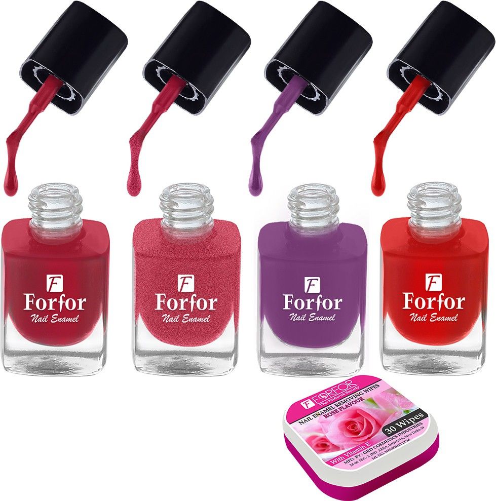 for for Perfect Stay Trendy Safe & Fast Dry ,Nail Art ,Glossy Finish Nail Polish Combo-picture-22