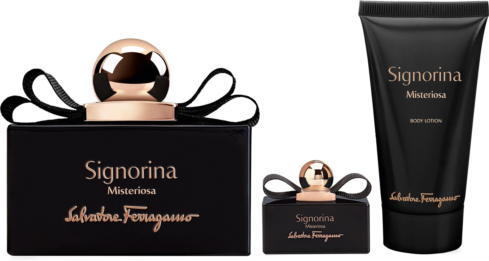 ferragamo Signorina Misteriosa Set (Eau de Parfum 100ml+ 5ml+ Body Lotion 50ml)-picture-13