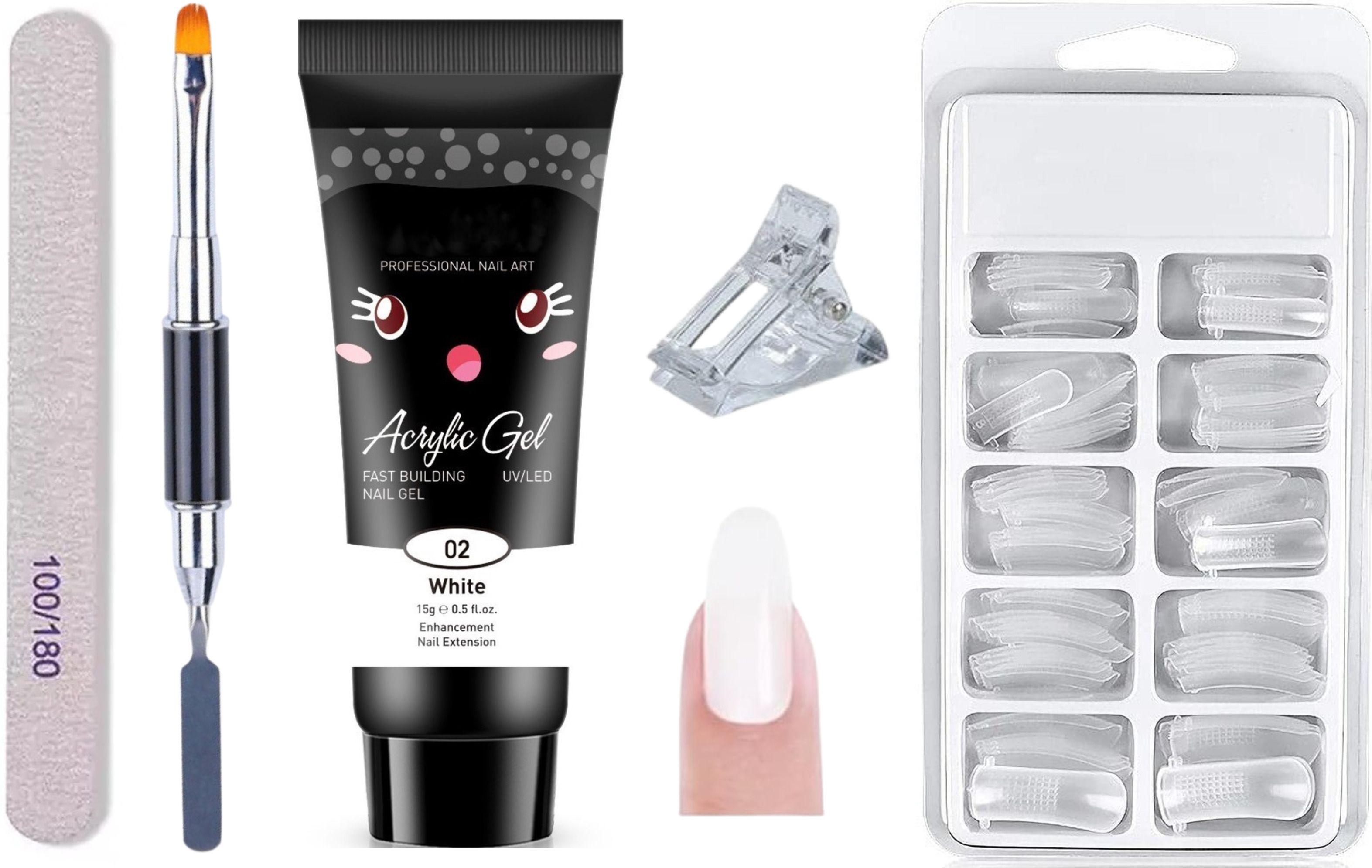 bozlin Poly Nail Gel Extension Kit-picture-28