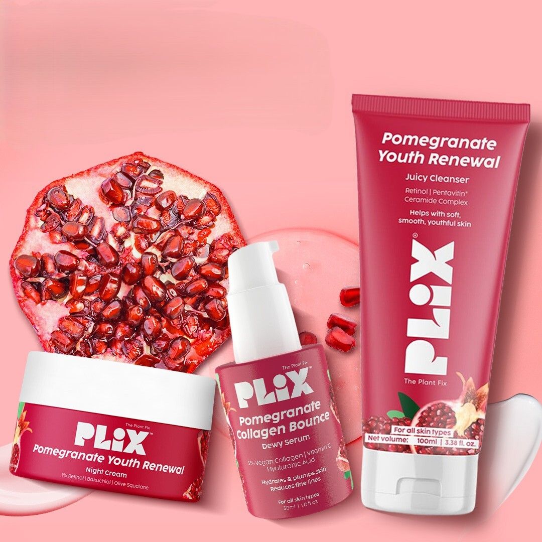 Pomegranate Youth Renewal Night Care Combo for Fine Lines, Wrinkles & Hydration-image-38