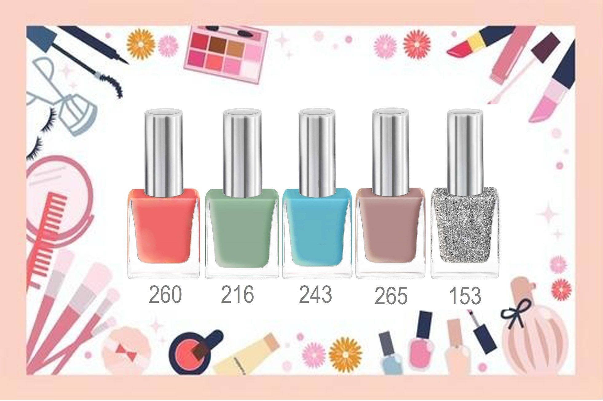 thtc Nail polish combo set-picture-23