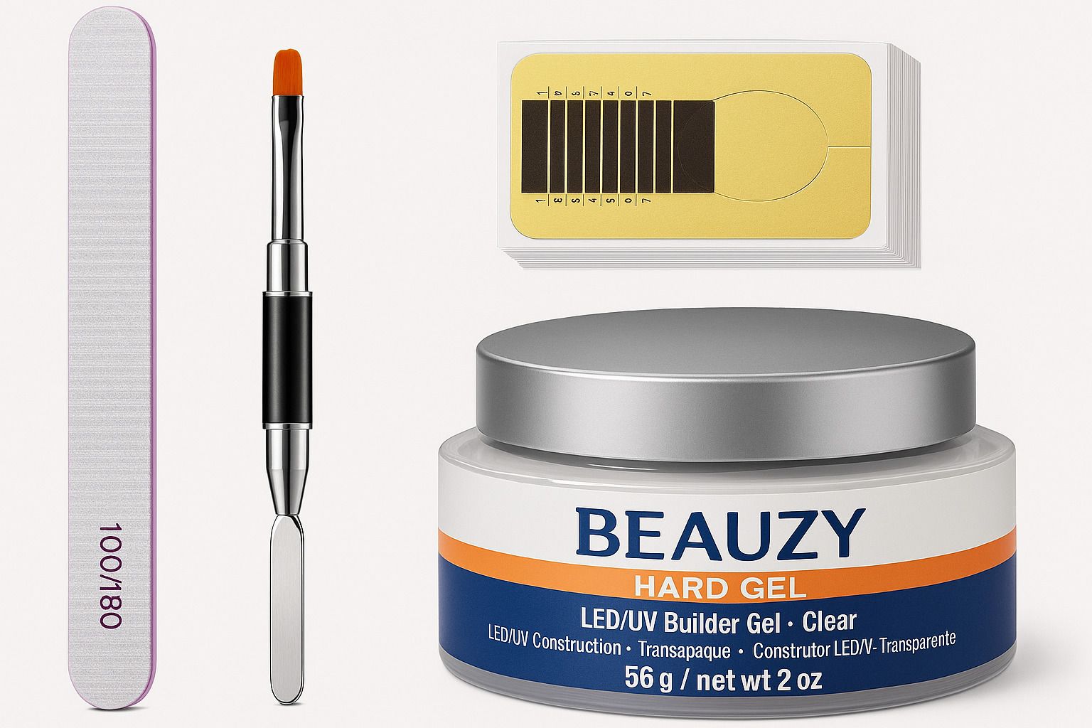 Builder Nail Gel Kit - Nail Extension Gel Set Nail Strengthen Nail Art Set