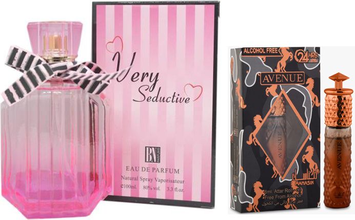 bn parfums Very Seductive Perfume 100ml & Avenue Attar 6ml-picture-29