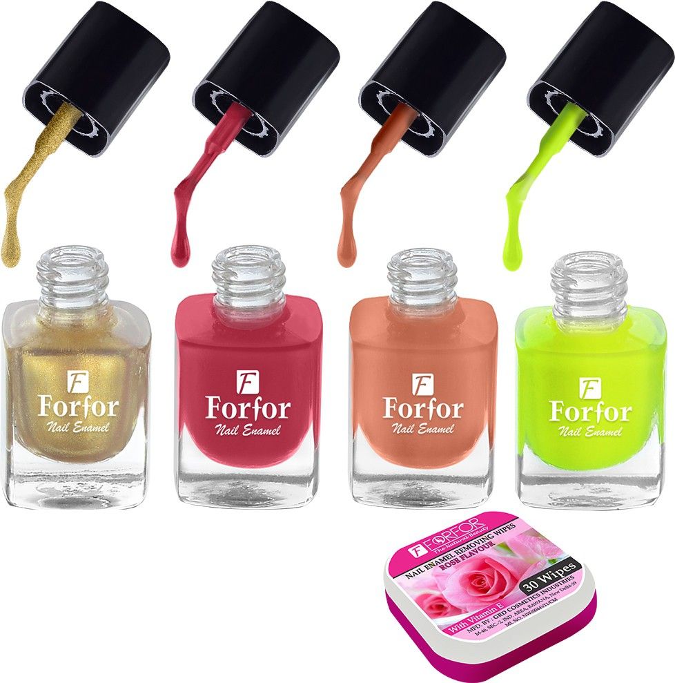 for for Perfect Stay Trendy Safe & Fast Dry ,Nail Art ,Glossy Finish Nail Polish Combo-picture-21