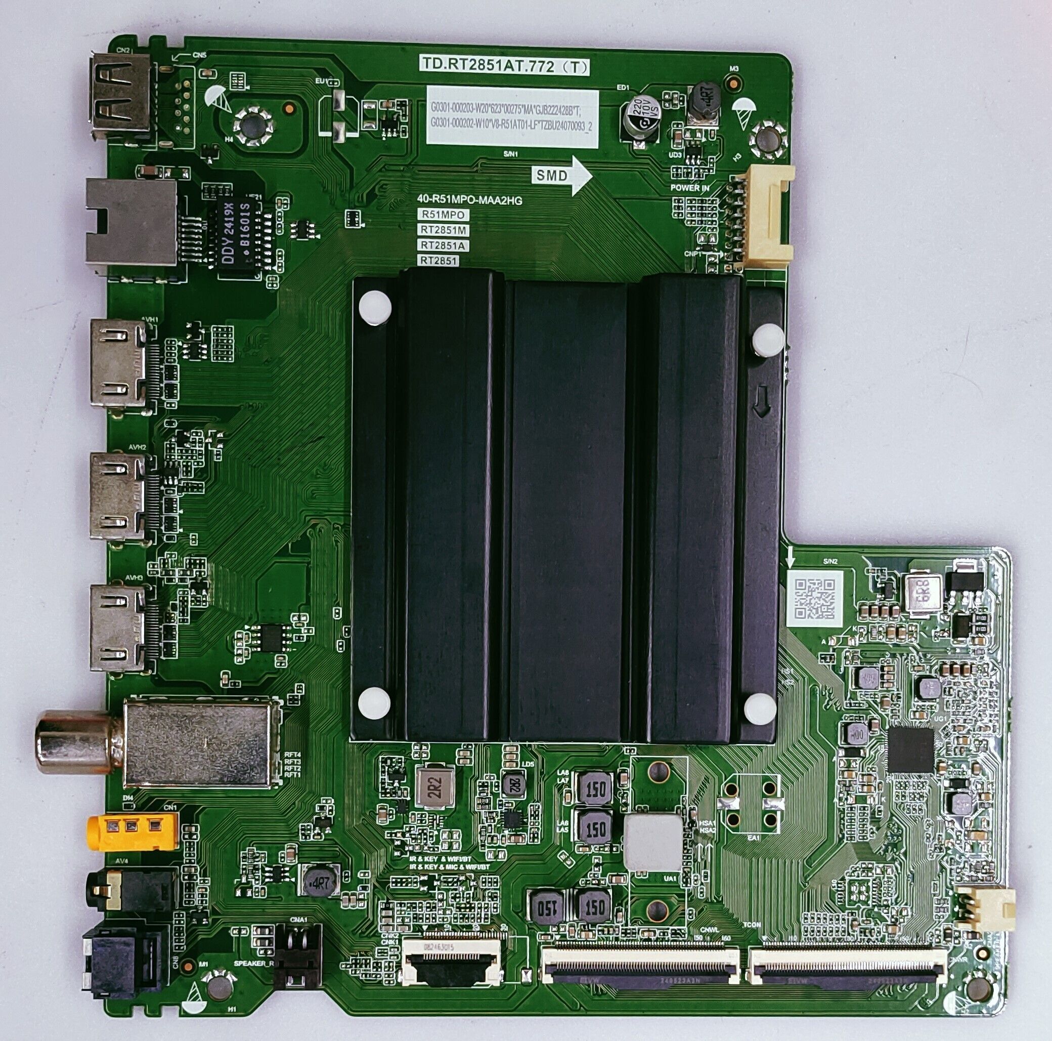 Epartbazar.com iFF43U64 IFFALCON 4K Google Led Tv New Combo Motherboard-image-42