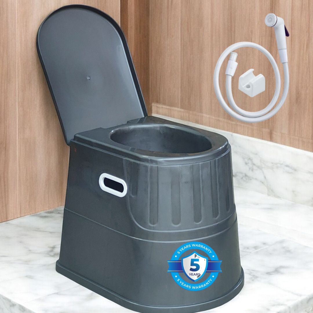 INDIAN TO WESTERN COMMODE CHAIR | stool | shower chair for patients Commode Shower Chair-image-38