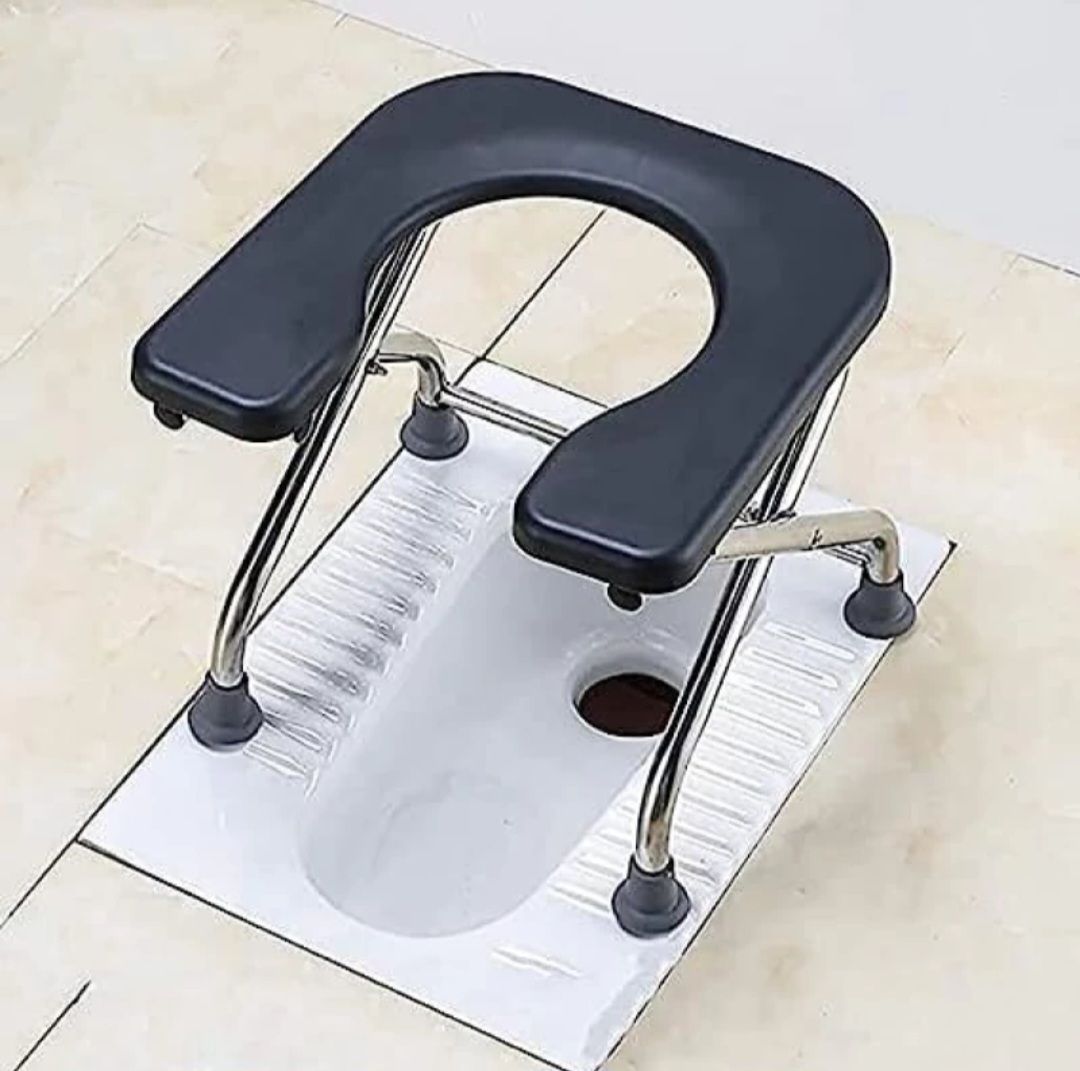 painless expert Made by Stainless steel commode chair for adults Commode Chair-picture-16
