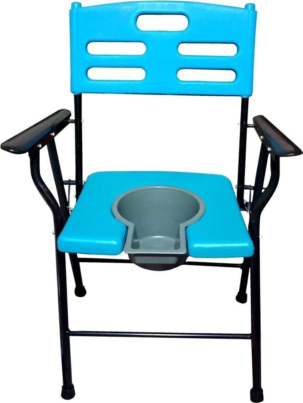 Commode Stool/Commode Chair/Commode Seat Foldable Stool for unisex/ADULT Commode Chair-image-47