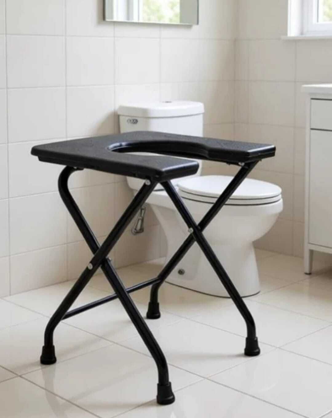 COMMODE SHOWER CHAIR NEW MODEL Commode Chair-image-14