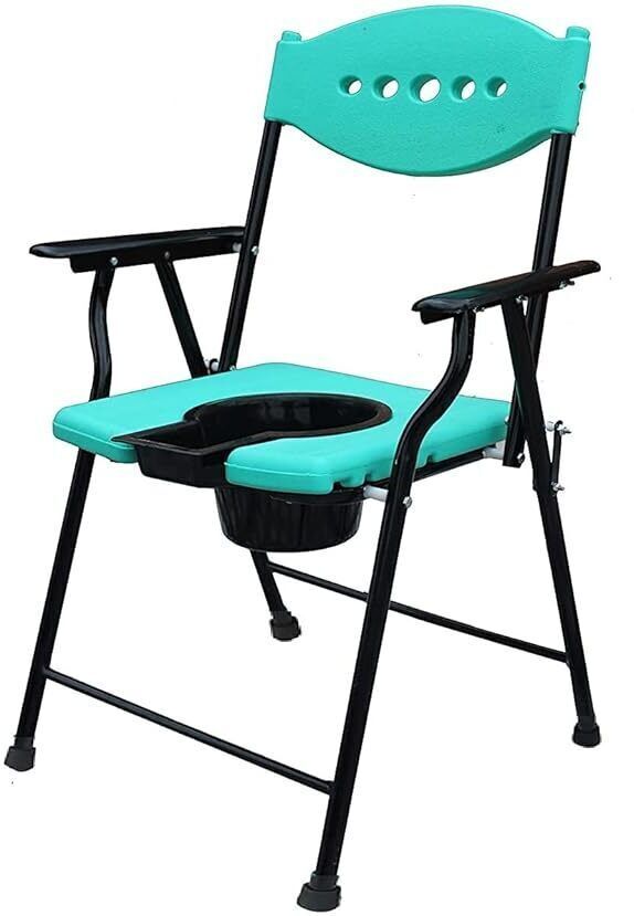 green chair Commode Chair-image-9