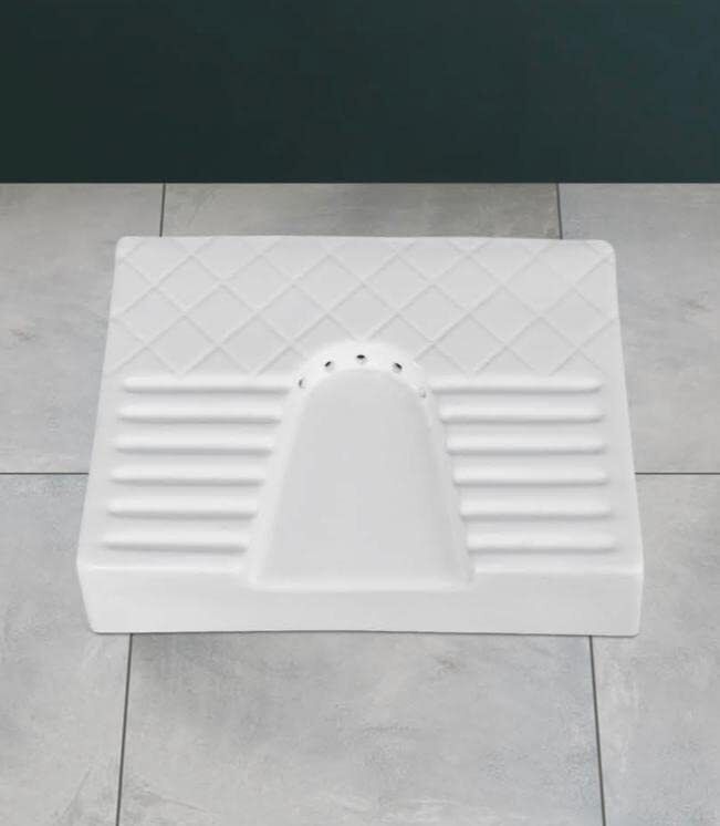 Ceramic Wall Mount Small Urinal Pot for Ladies/Girls Waterless Commode Urinal