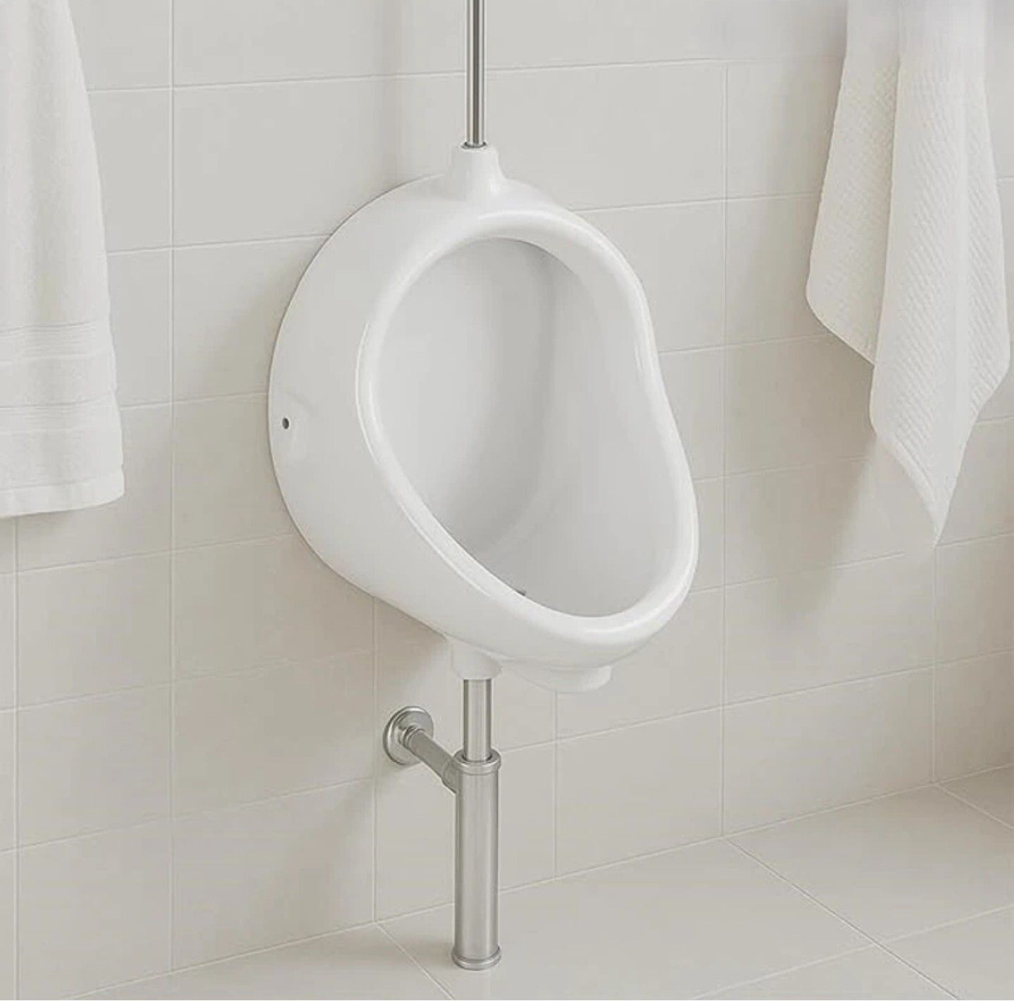 foxx sanitaryware Wall Mounted Urinal Pot for Men | Premium White Glossy Finish mA Gents Urinal mA Standard Commode Urinal-picture-13