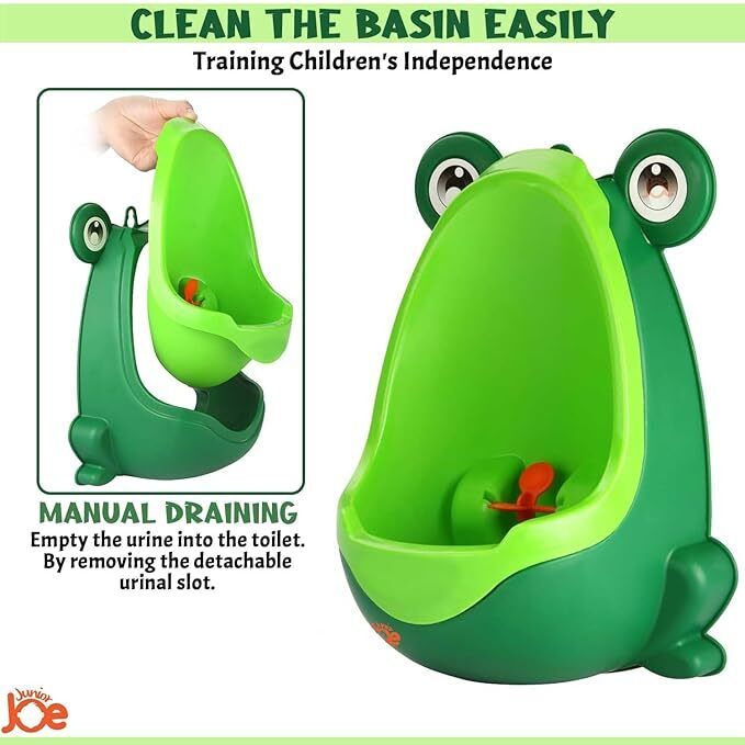 Boys'Training Urinal Pee Trainer Green Standard Commode Urinal-image-26