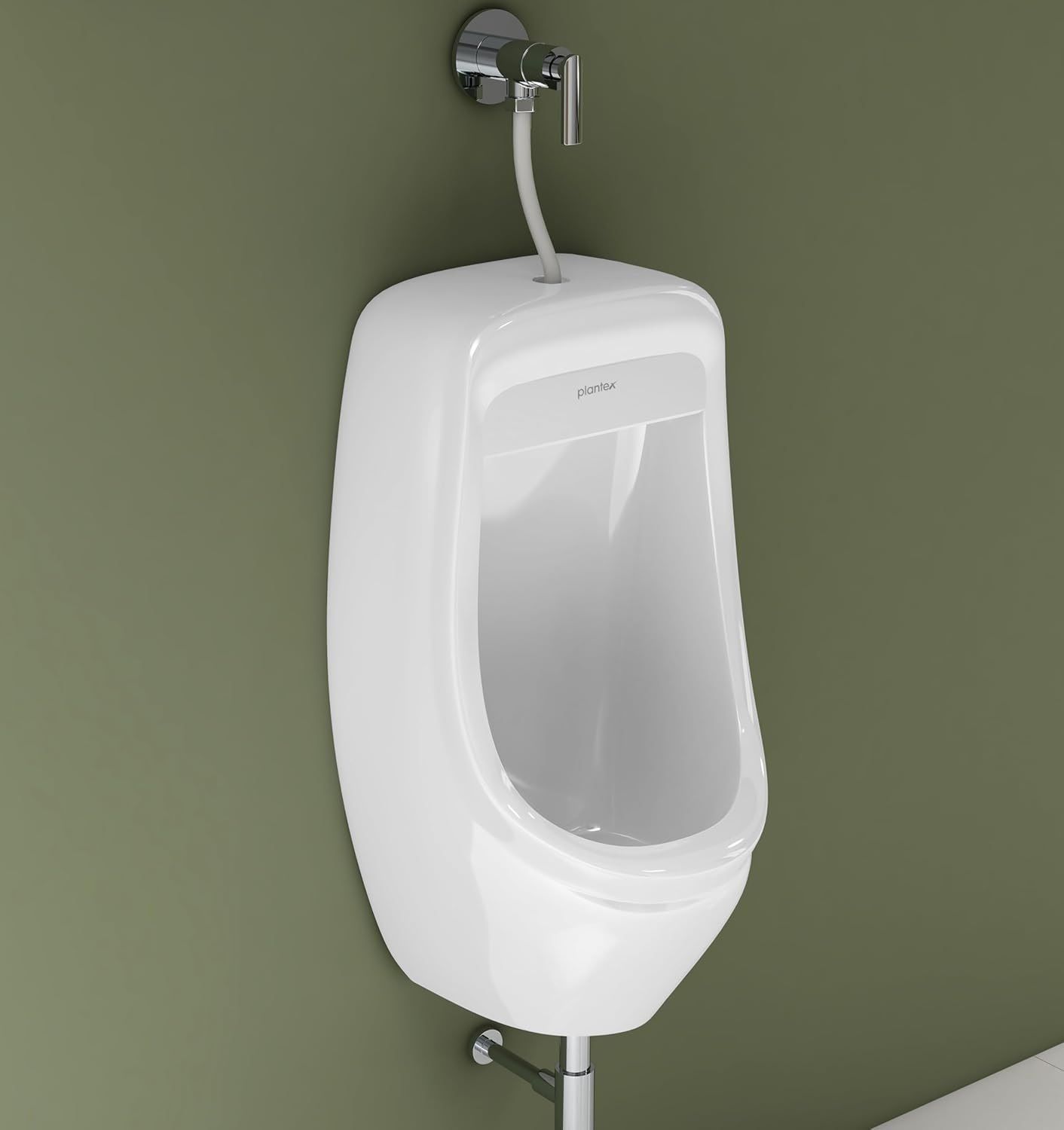 plantex Premium Wall Mount Large Urinal Pot for Gents/Male/Boy/Men Toilet for Washroom Standard Commode Urinal-picture-12