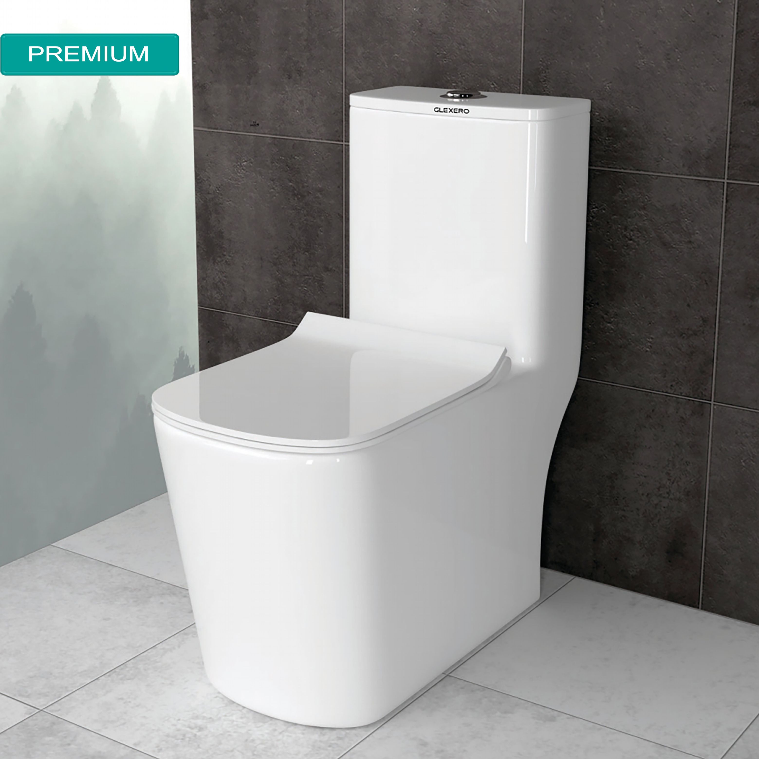 Premium Quality Luxurious S Trap 12Inch/300mm 5D Tornado Syphonic Floor Mounted Toilet. Western Commode-image-9