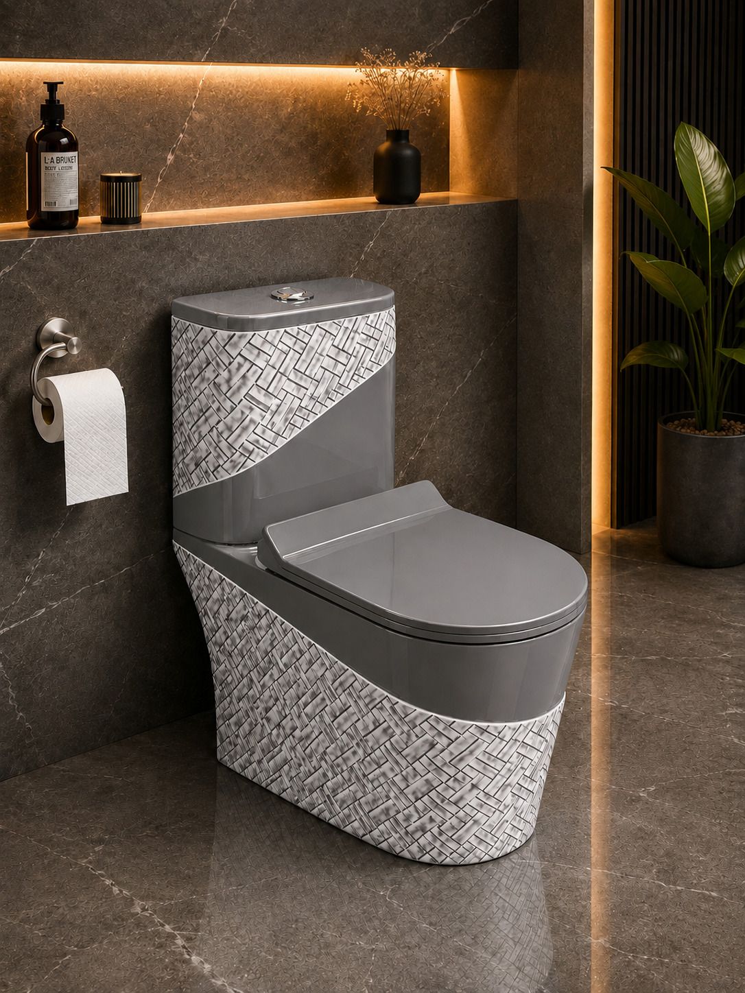 Commode Chair Round Lurexa premium designer one piece western toilet | Price History ...