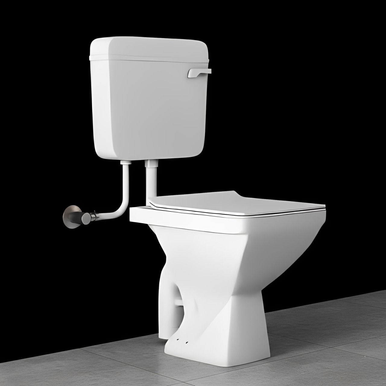 SQ-EWC+FLUCTANK wash down Flushing system | Western Commode for Bathroom | Compact flor Mounted with Hidrolic Seat Cover | made for ceramic Western Commode-image-32