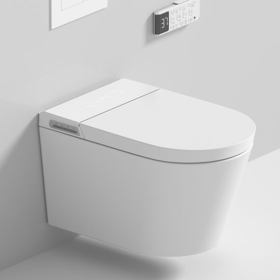 UNIWELL Smart One Piece Toilet | Ceramic Wall Hung WC with Syphonic Flush US 7013 Western Commode-picture-36