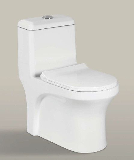 lurexa Premium Quality Western Toilet/Water Closet/Commode With Soft Close Toilet Seat S/1016 "S" Trap 225MM (9 inch) One Piece Western Commode-picture-26