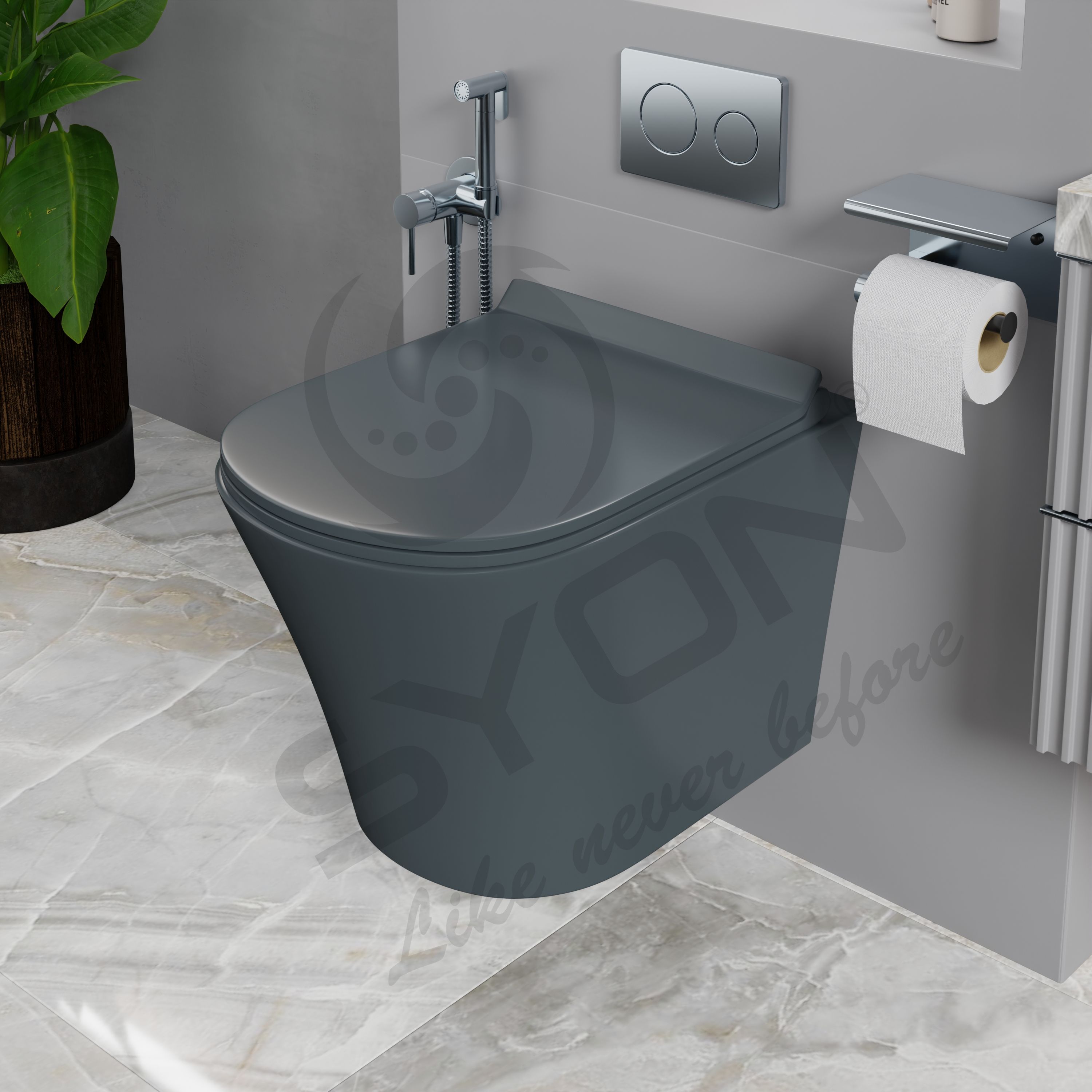 syon ARIN GREY Western Commode-picture-11