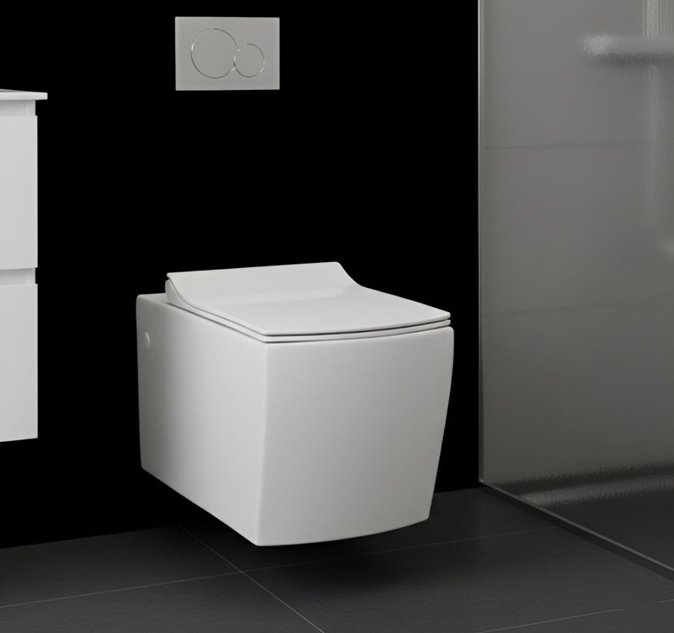 Niko L-Key Wall Hung | Western Commode for Bathroom | Made For Ceramic | | Soft Close Feature | Water Saving Dual Flushing | 12-Year Glass Warranty Western Commode-image-16