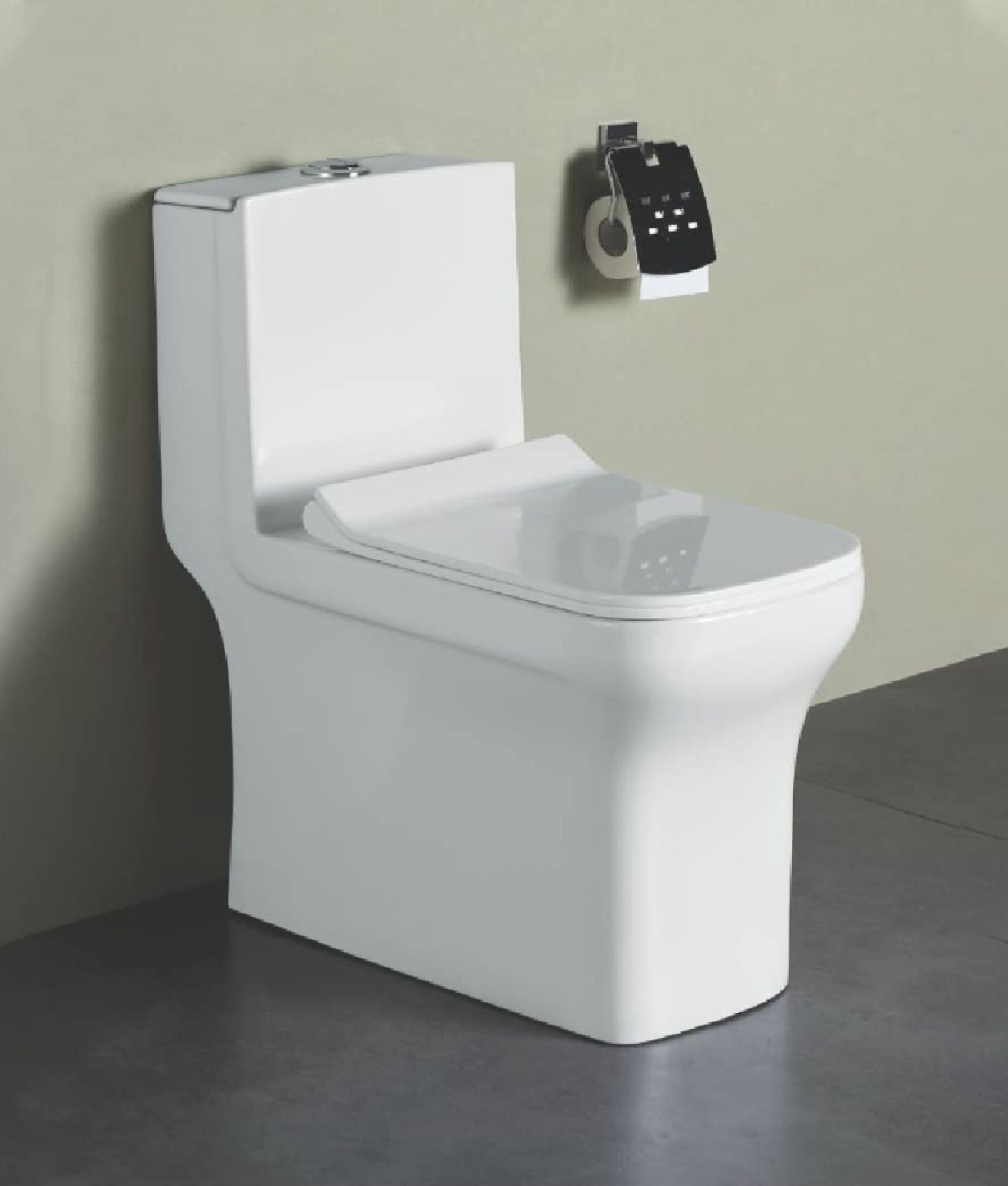 Platinum Ceramic Western Toilet/Water Closet/Commode With Soft Close Toilet Seat NEW-PREMIUM GRADE CERAMIC FLOOR MOUNT ONE PIECE / WATER CLOSET Western Commode-image-26