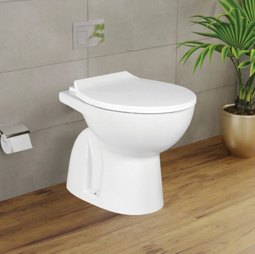lurexa Premium Quality Ceramic S Trap Conceal EWC/ European Closet/ Floor Mounted Conceal / EWC / Selvo Western Commode-picture-37