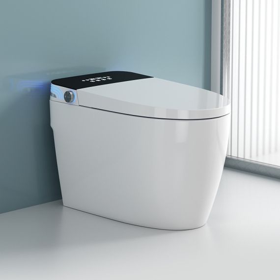 UNIWELL Smart One Piece Toilet | Ceramic Floor Mounted WC with Syphonic Flush | US 7003 Western Commode-picture-31