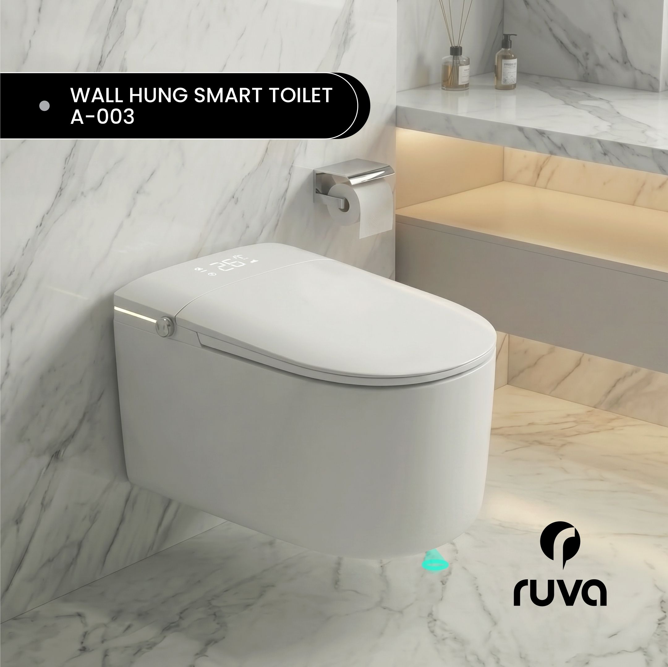 ruva SMART WATER CLOSET(COMMODE) SMRT-01 Western Commode-picture-22