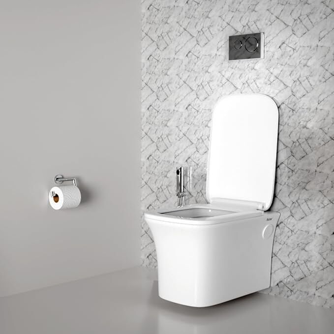 SUCCESSSS Wall-Hung Rimless Western Commode with 4D Siphonic Flushing System Western Commode-image-10