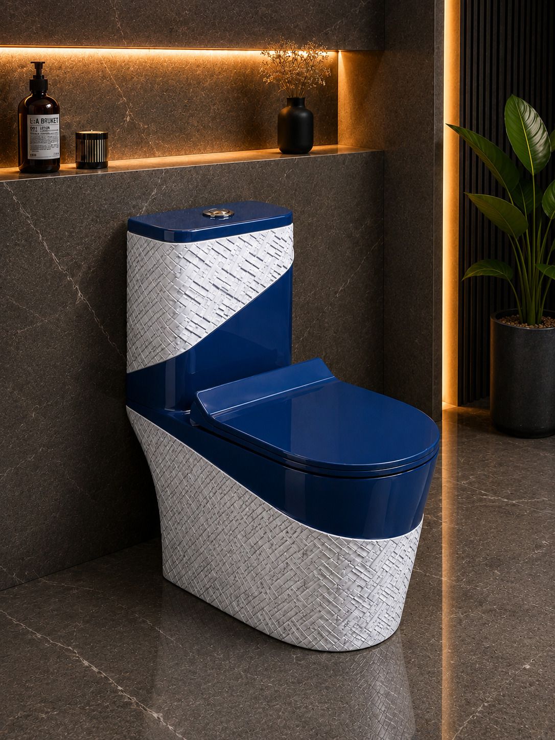 Commode Chair Round Lurexa premium designer one piece western toilet | Price History ...