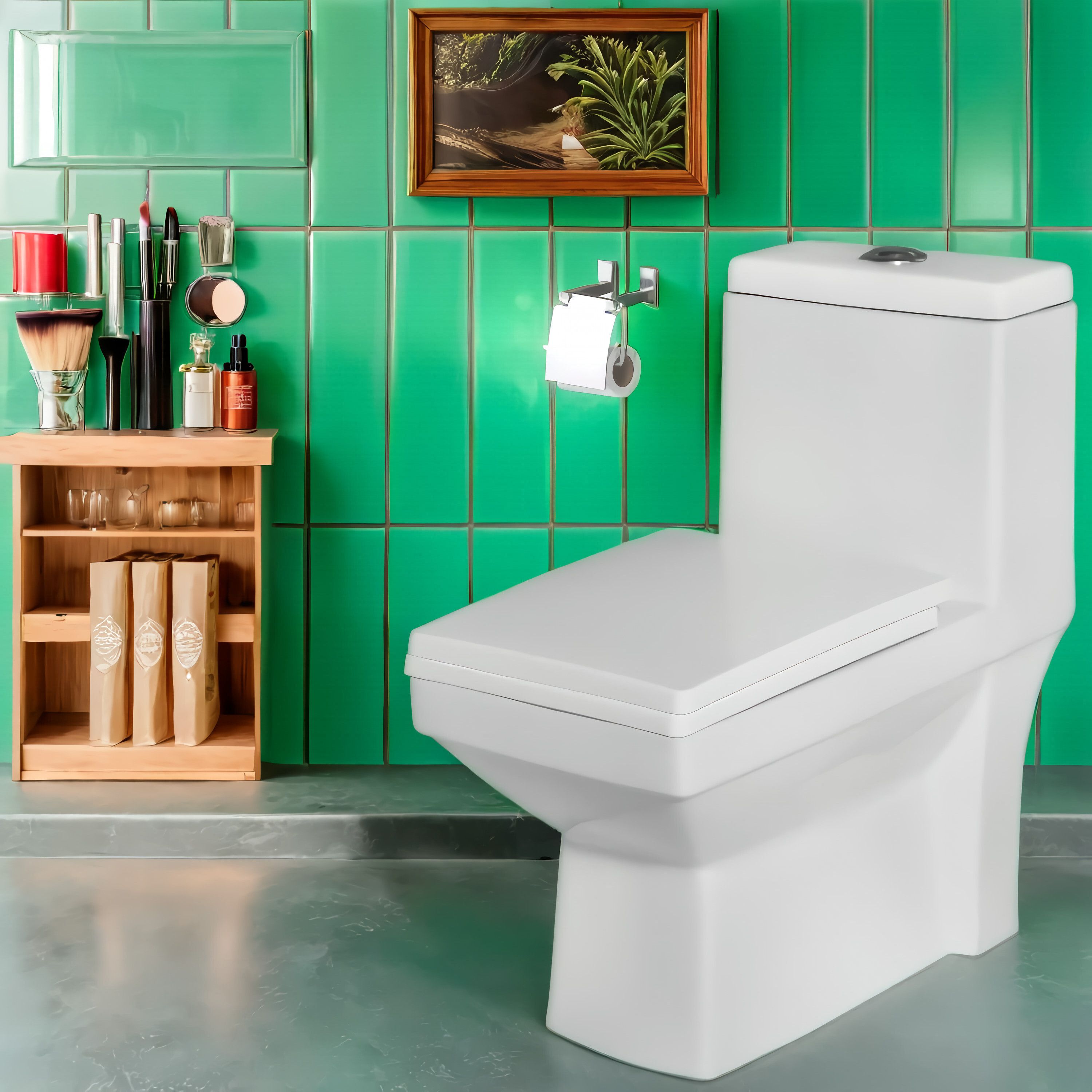 commode for toilet|toilet seat|western toilet|western bathroom toilet| one piece toilet seat/one piece commode/Commode With Seat-S Trap Western Commode-image-23