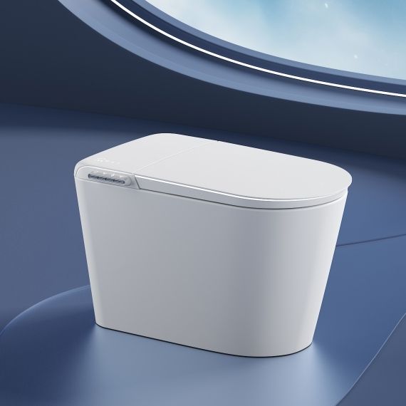 UNIWELL Smart One Piece Toilet | Ceramic Floor Mounted WC with Syphonic Flush US 7007 Western Commode-picture-18