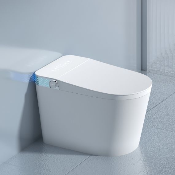UNIWELL Smart One Piece Toilet | Ceramic Floor Mounted WC with Syphonic Flush US 7012 Western Commode-picture-12